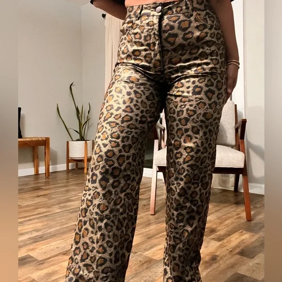 Leopard Pants - Picture 2 of 7